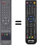 Télécommande équivalente WHV15052