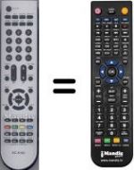 Télécommande équivalente SEC14395