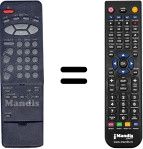Télécommande équivalente SEC3345