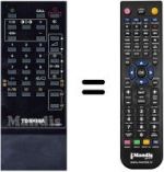 Télécommande équivalente Toshiba SEC2270
