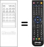 Télécommande équivalente WHV7037