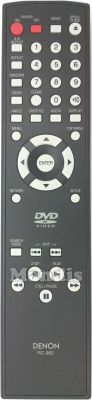 Télécommande d'origine DENON RC-982 (00D9H26000512)