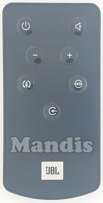 T&eacute;l&eacute;commande d'origine JBL SB100/230 (06-T6008T-A001)
