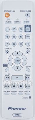 Télécommande d'origine PIONEER VXX3218 (07650NU020)