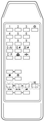 Télécommande d'origine LG 105520B Télécommande d'origine LG 105520B