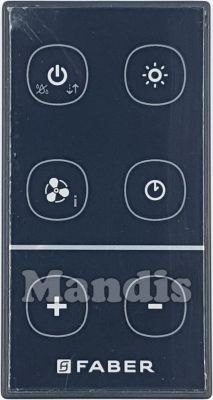 T&eacute;l&eacute;commande d'origine FABER IR6 SWITCHES (110.0324.951)