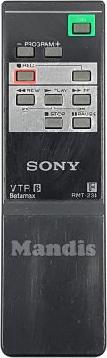 Télécommande d'origine SONY RMT-234 (146384542) Télécommande d'origine SONY RMT-234 (146384542)