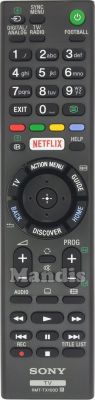 T&eacute;l&eacute;commande d'origine SONY RMT-TX100D (149296311)