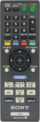 Télécommande d'origine SONY RMT-B110A (148940211)