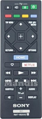 Télécommande d'origine SONY RMT-VB201D (149312211)