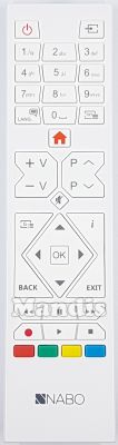 Télécommande d'origine NABO RC4876 (23315873)