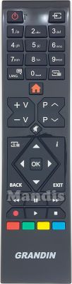 T&eacute;l&eacute;commande d'origine GRANDIN RC39105 (23571647)