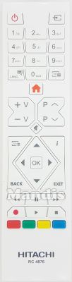 Télécommande d'origine HITACHI RC4876 (23375728)