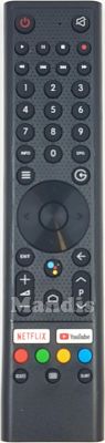 T&eacute;l&eacute;commande d'origine CONTINENTAL EDISON RM-C3414 (30604611CXHUN004)