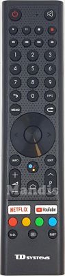 Télécommande d'origine TD SYSTEMS 30604611CXTDS004