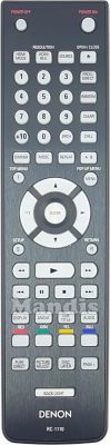 T&eacute;l&eacute;commande d'origine DENON RC-1110 (307010027000D)