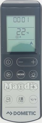 T&eacute;l&eacute;commande d'origine DOMETIC 386520126