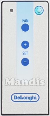 T&eacute;l&eacute;commande d'origine DELONGHI 5551010800