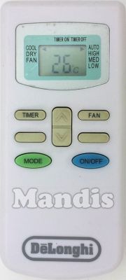 T&eacute;l&eacute;commande d'origine DELONGHI 1090110003-R (5551015500)