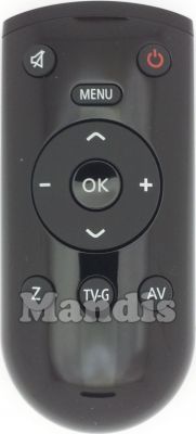 Télécommande d'origine GRUNDIG YF1187R (720117145300)