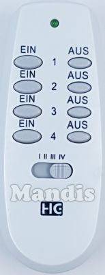 T&eacute;l&eacute;commande d'origine HG 73197-1