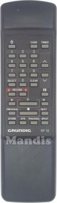 Télécommande d'origine GRUNDIG RP10 (759880001000) Télécommande d'origine GRUNDIG RP10 (759880001000)
