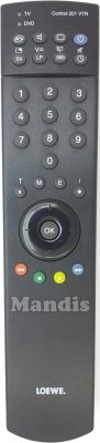 Télécommande d'origine LOEWE OPTA CONTROL 201 VTR (87000053) Télécommande d'origine LOEWE OPTA CONTROL 201 VTR (87000053)