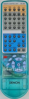 Télécommande d'origine DENON RC-861 (9600156009)