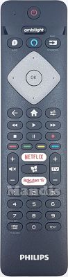 Télécommande d'origine PHILIPS RC4154405/01R (996592001457) Télécommande d'origine PHILIPS RC4154405/01R (996592001457)