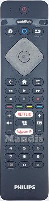 Télécommande d'origine PHILIPS 996592003182 Télécommande d'origine PHILIPS 996592003182