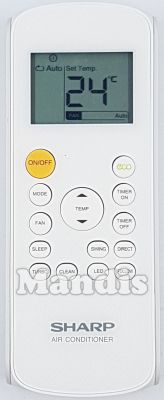 T&eacute;l&eacute;commande d'origine SHARP 9KL7000A53075