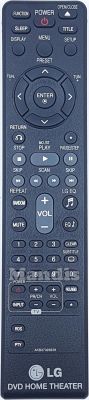 Télécommande d'origine LG AKB37026839 Télécommande d'origine LG AKB37026839