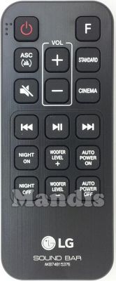 Télécommande d'origine LG AKB74815376 Télécommande d'origine LG AKB74815376