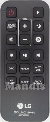 Télécommande d'origine LG AKB74935601 Télécommande d'origine LG AKB74935601