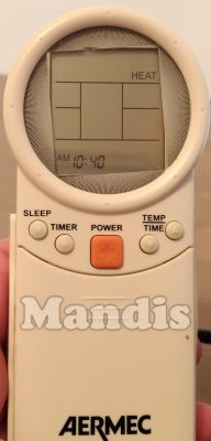 T&eacute;l&eacute;commande d'origine AERMEC ID12-0031-00