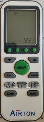 T&eacute;l&eacute;commande d'origine AIRTON TAC-12CHSA/ZI