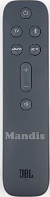 T&eacute;l&eacute;commande d'origine JBL Multibeam (BAR 5.0)