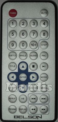 Télécommande d'origine BELSON DUAL0716