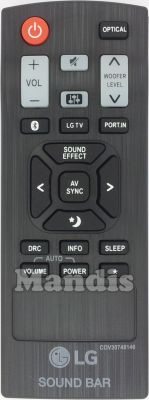 Télécommande d'origine LG COV30748146