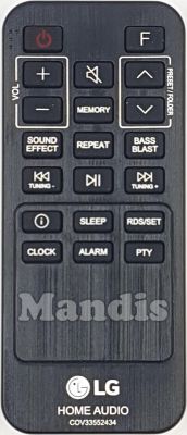 Télécommande d'origine LG COV33552434