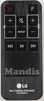 Télécommande d'origine LG COV34905401 Télécommande d'origine LG COV34905401
