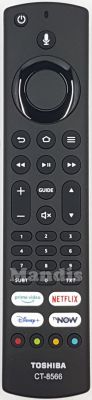 Télécommande d'origine TOSHIBA RC39175 (CT8566-2)