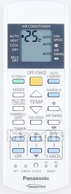 T&eacute;l&eacute;commande d'origine PANASONIC CWA75C4179