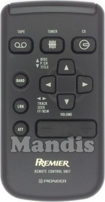 T&eacute;l&eacute;commande d'origine PIONEER Premier (CXA5856)