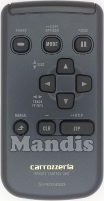 Télécommande d'origine PIONEER Carrozzeria (CXA5862)