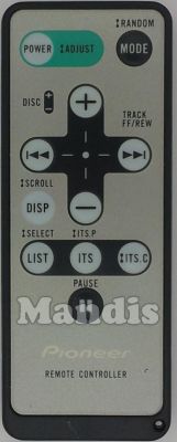 T&eacute;l&eacute;commande d'origine PIONEER CXB6798