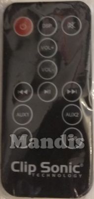 T&eacute;l&eacute;commande d'origine CLIP SONIC TES163