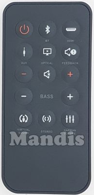 T&eacute;l&eacute;commande d'origine JBL Cinema Base