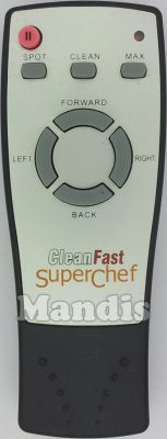 T&eacute;l&eacute;commande d'origine SUPERCHEF Clean Fast