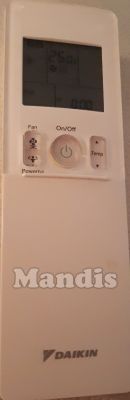 T&eacute;l&eacute;commande d'origine DAIKIN FTXM20M2V1B